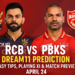 RCB vs PBKS Dream11 Prediction: Fantasy Tips, Playing XI & Match Preview