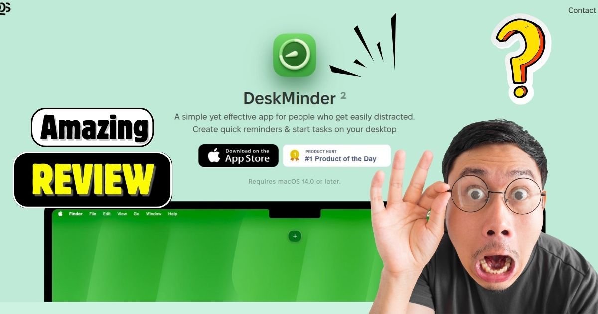 desktop reminder app for Mac and Windows - DeskMind Review