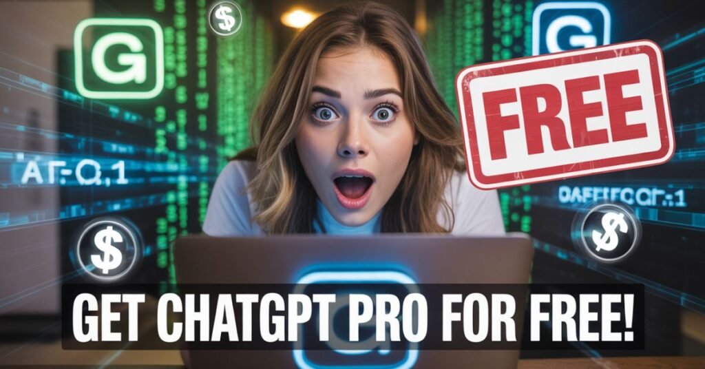 get chatgpt pro for free